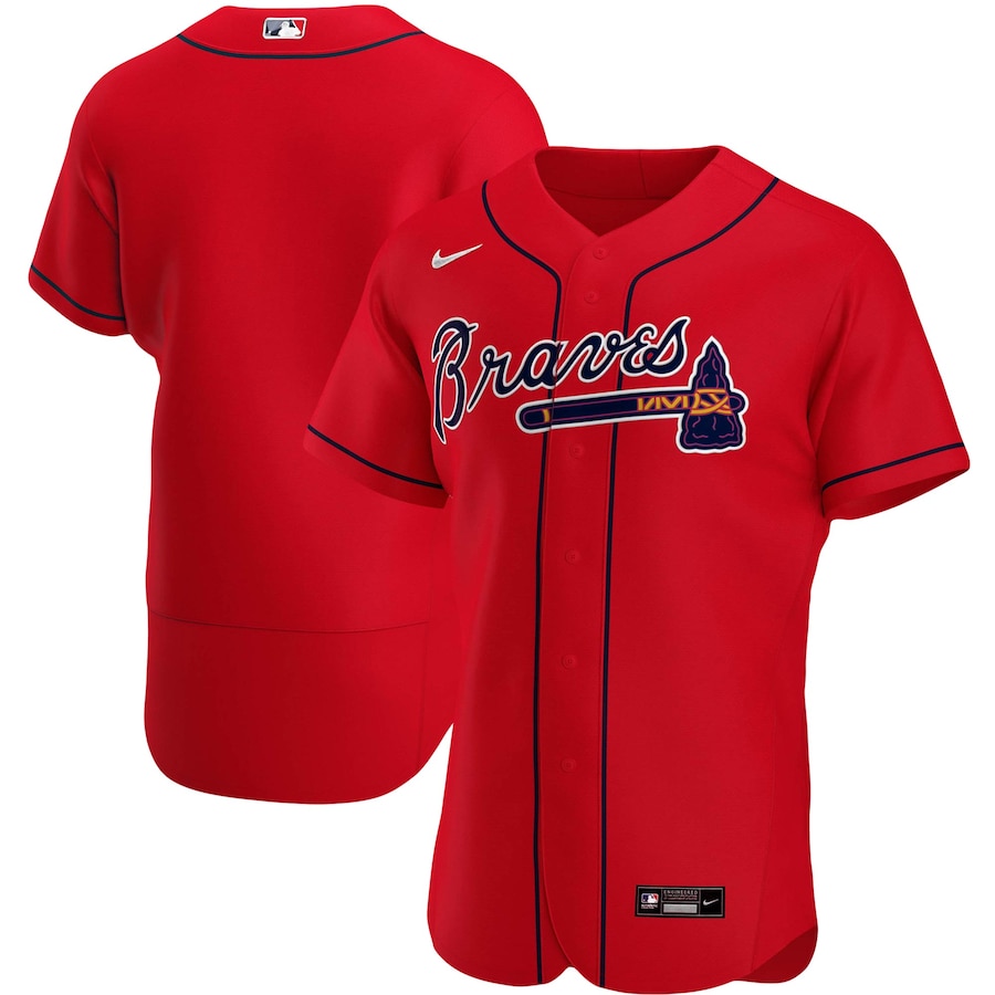 Atlanta Braves Custom Letter and Number Kits for Alternate Jersey 03 Material Vinyl